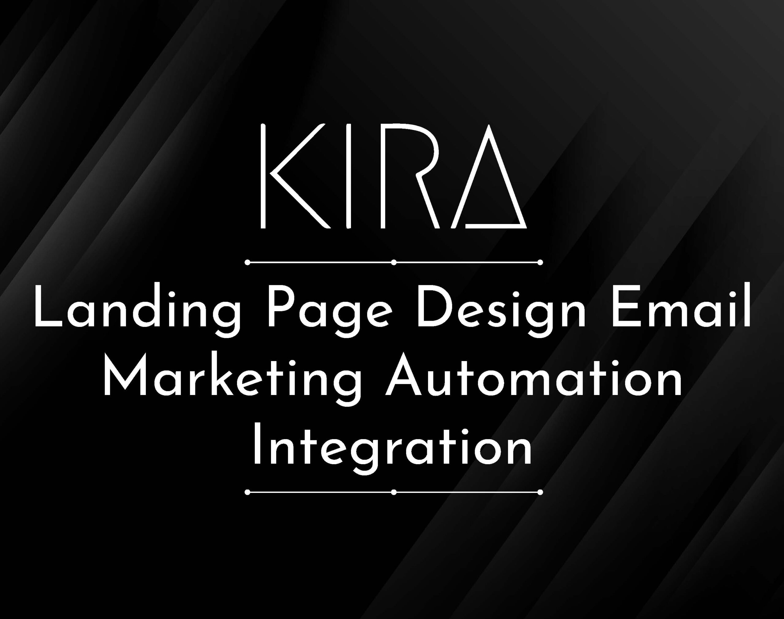 Landing Page Design Email Marketing Automation Integration