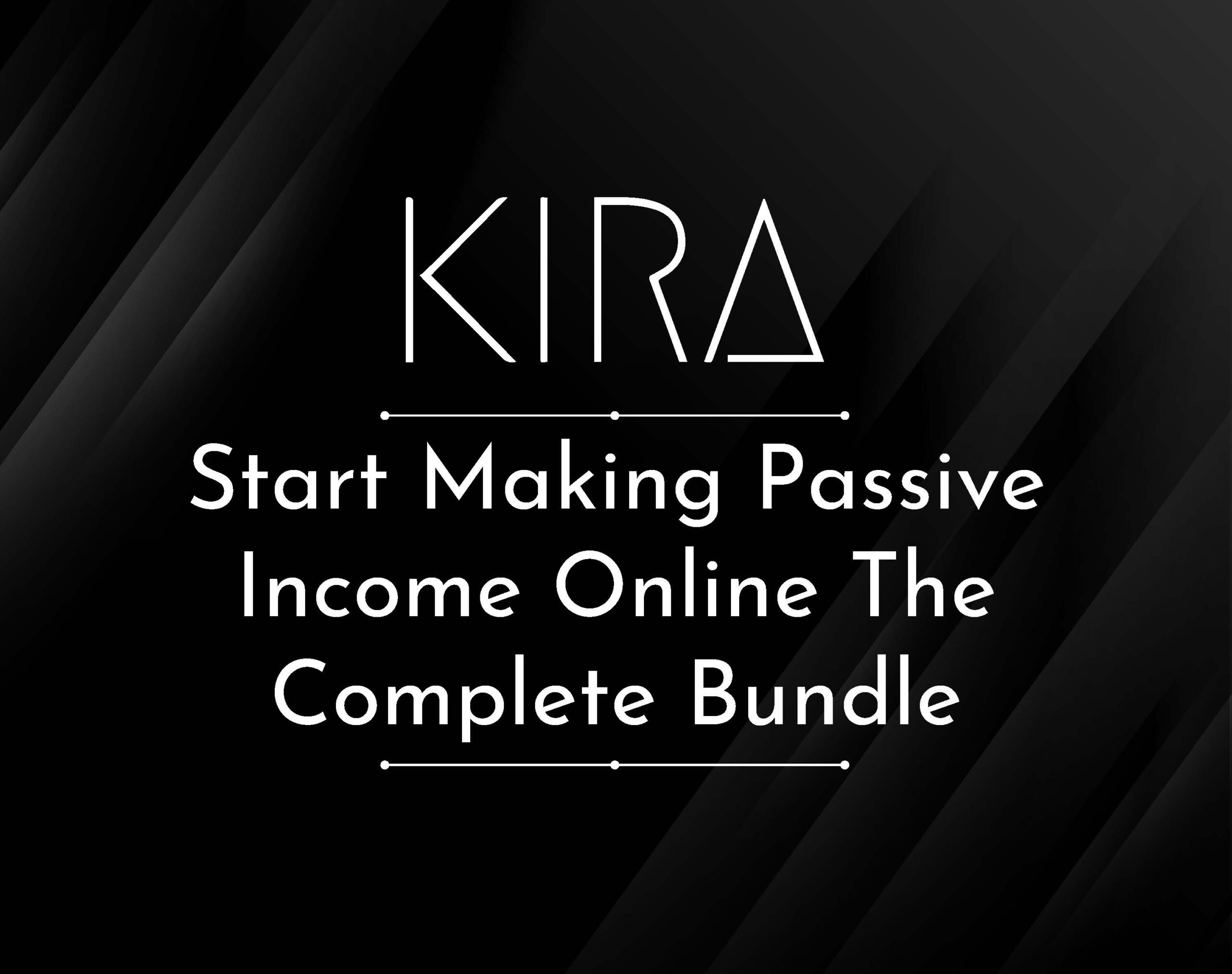 Start Making Passive Income Online The Complete Bundle